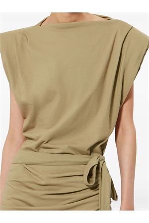 Abito Corto Drappeggiato In Jersey ISABEL MARANT | RO0874FAA1N41I50LB